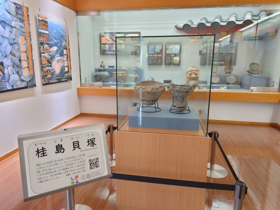 春日ＰＡ文化財展示室・塩竈市桂島遺跡縄文土器